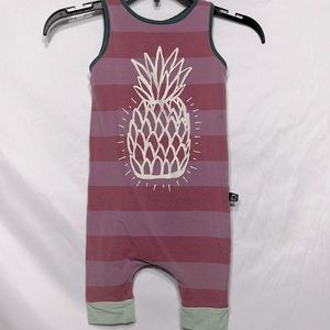 RAGS TO RACHES | Pineapple | Capri Romper | Toddler | 18-24 Months